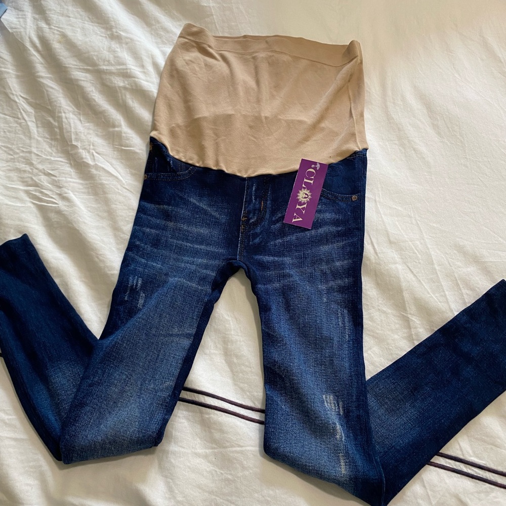 Pregnancy Jean leggings